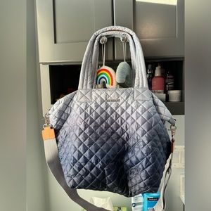 Like new MZ wallace ombre medium metro tote deluxe